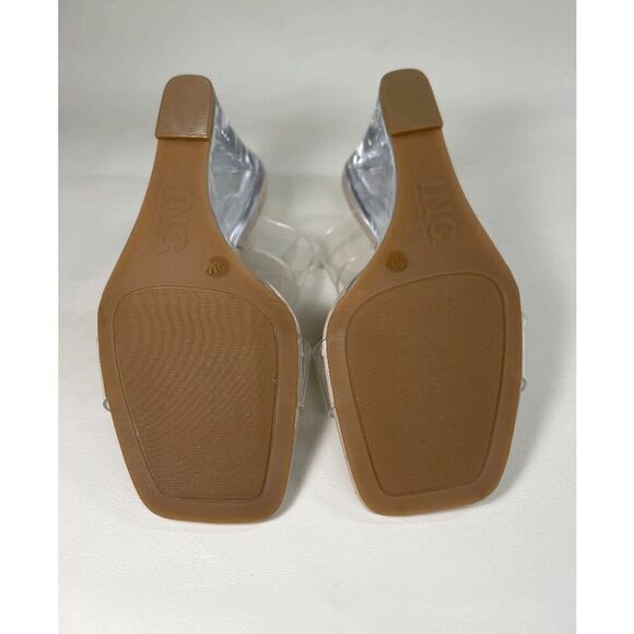 INC. International Concepts Women's Eleste Vinyl Wedges - Clear Vinyl 5.5M - Picture 6 of 9